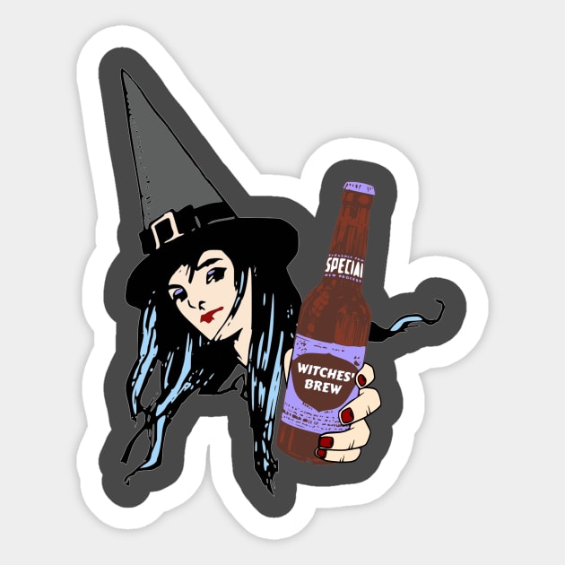 Witches' Brew Sticker by JSnipe